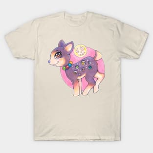 Adorable Midcentury Deer with Bonus Eyeballs T-Shirt